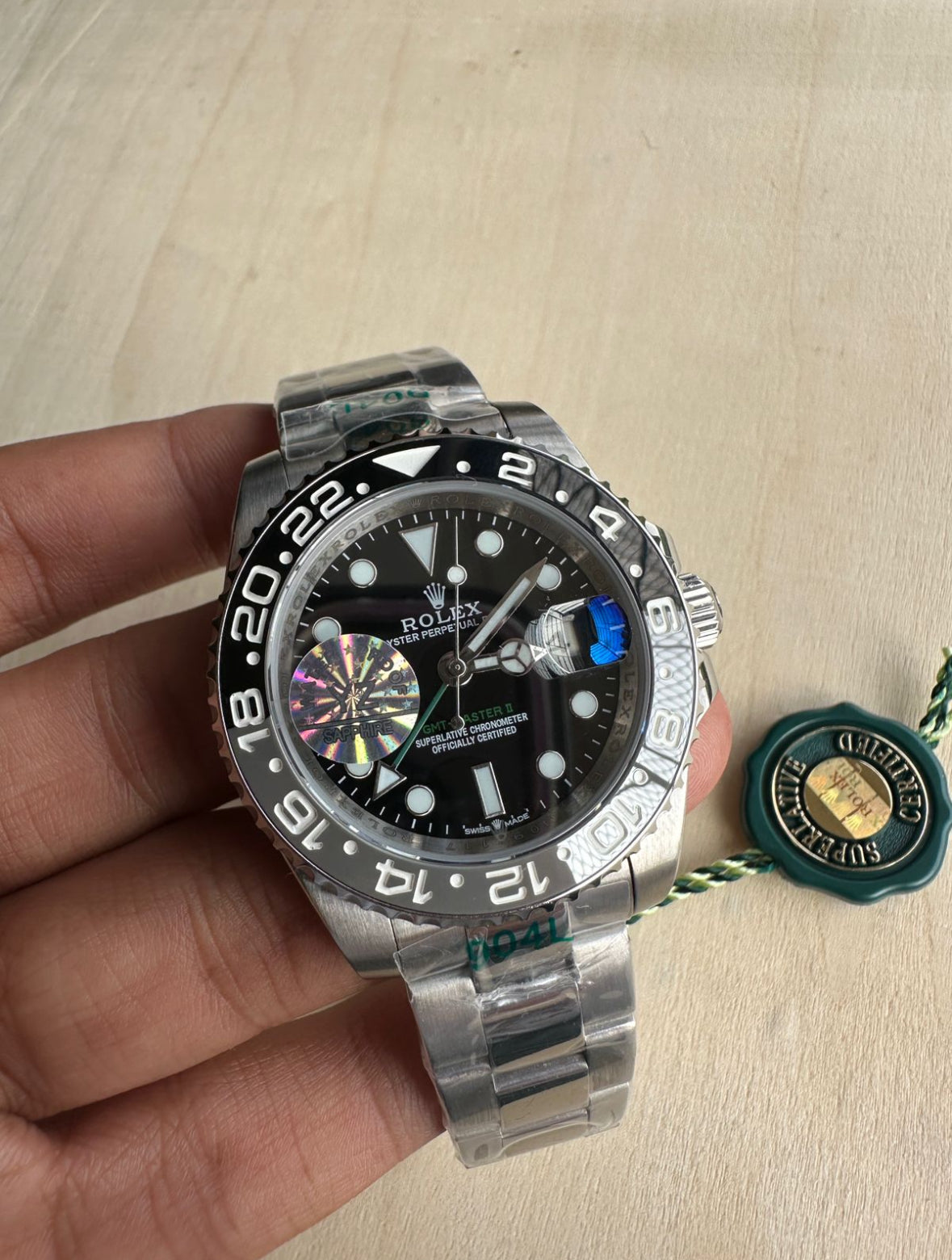 Rolex GMT Master ll ( specify in notes what model )