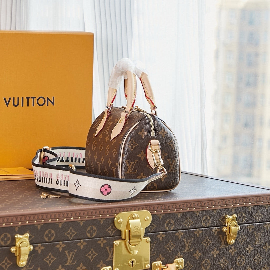 Louise Vuitton Speedy Bandouliere Bag
